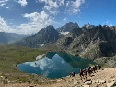 Kashmir Great Lakes Trek Wildfloc